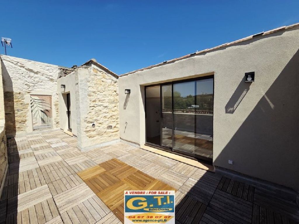 Maison en pierre ST CHINIAN (34360) AGENCE G.T.I.