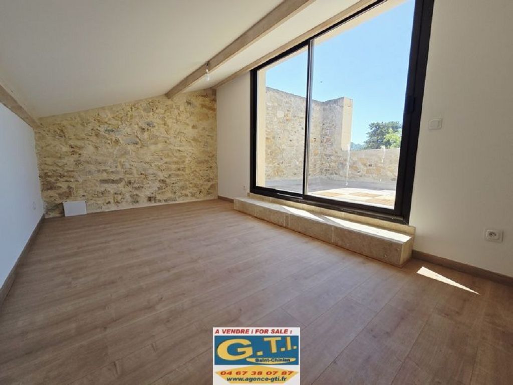 Maison en pierre ST CHINIAN (34360) AGENCE G.T.I.